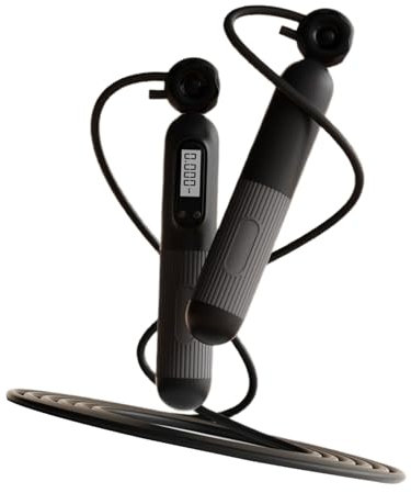ZIDDAR Nonslip Jump Seil Mit Einstellbarem Überspringen Von Springen Elektronisches Zählen Sprungseil Für Männer Frauen Kinder