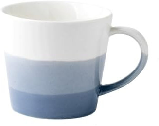 FAJNUZI2024 Tazze Tazza in Ceramica a Gradiente a Forma di V, capacità 10,15 oz, Set di 1 Tazza da caffè for Ufficio o casa, caffè, Latte, tè Tazzine caffè