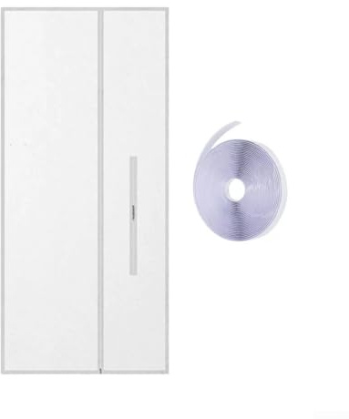 Vilgftyiet Air Conditioning Door Seal for Mobile AC Units - Fit Up to 90x210cm - Waterproof Window Seal for Sliding/Patio Doors - Energy Efficient Cooling Solution