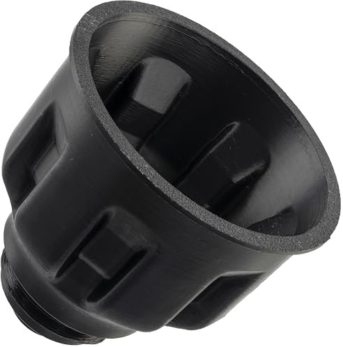 AERZETIX - Imbuto per riempimento olio motore compatibile con Subaru EJ | plastica ABS nera