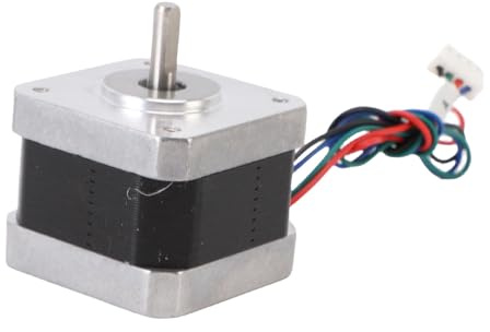 Jeffergarden Nema 17 bipolaren Schrittmotor 2A 65Ncm 5mm Spindeldurchmesser geräuscharm mit Drehmoment Ersatz für WEEDO TINA2S 3D-Drucker