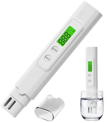 TDS Tester digitale per test di durezza dell'acqua con schermo LCD, tester per acqua potabile e acquario, monitor di qualità dell'acqua per piscina e coltura idroponica