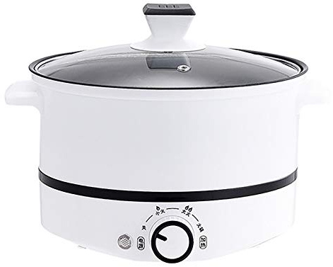 Wok électrique multifonctionnel pour la maison - Marmite à la vapeur - Cuiseur au plat - Faitout unique - Style mécanique