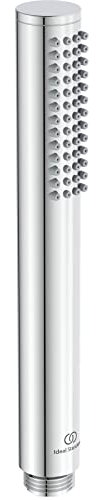 Ideal Standard – Doccia a mano Idealrain Atelier, doccetta a 1 funzione con design a stelo, soffione doccia a risparmio idrico, filettatura di collegamento standard, cromata