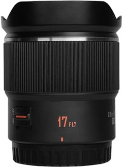 YONGNUO YN17MM F1.7M Lens for M43 Mount, 17mm F1.7 Standard Prime Auto Focus, MFT Micro Four Thirds for Mirrorless Cameras