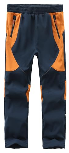 Zoofly Softshellhose Kind Skihose Kinder Thermohose Softshellhose Kinder Winddichte Winter Schneehose Jungen Mädchen Wanderhose Winddicht Warme Outdoorhose