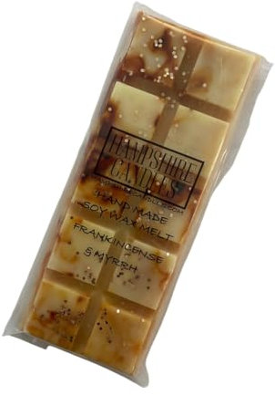 Frankincense and Myrrh Wax Melts | Strong Scented | Soy Wax | Handmade Snap Bar | Christmas | (1 Bar)
