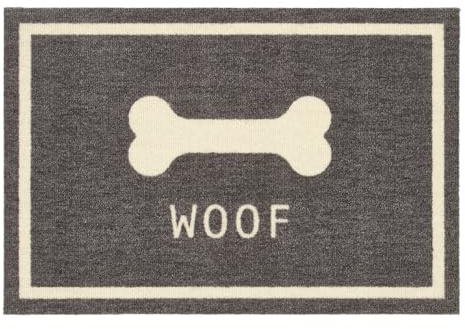 HOWLER & SCRATCH Woof Doormat, 50x75cm