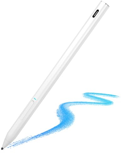 EVACH USI 2.0 Stylet pour Chromebooks Palm Rejection | Stylet pour Chromebooks Acer Spin, ASUS Flip,Lenovo Duet/IdeaPad/Flex, Amazon Fire Max 11/Fire HD 10, Google Pixel, Blanc