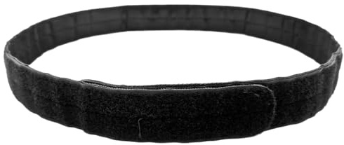 SERMILITAR Raw X Gear taktisk inre bälte - krok och ögla, idealisk för militär, polis, EDC, privat säkerhet och arbete. Säkerhetsvakt, svart, L (120 cm)