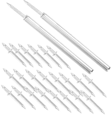 LIGIGWASH 1ensemble Lot De Clous à Double Tête Pour Fixation De Plinthes Clous Invisibles Multiservices Pour Décoration Intérieure Et Projets De Mobilier