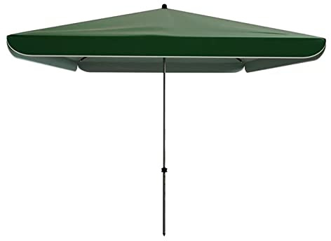 UHRLGHS Outdoor Sun Umbrellas, Street Stall Parasols, Square Garden Umbrellas, Commercial Large Umbrellas(Groen)