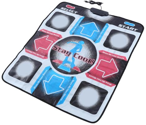 Yosoo Health Gear Tanzpad, PVC Wearesistant Dancing Strep Pad Nonslip USB Tanzmatten Tänzer Decke für PC Laptop Rhythmus -Videospiel