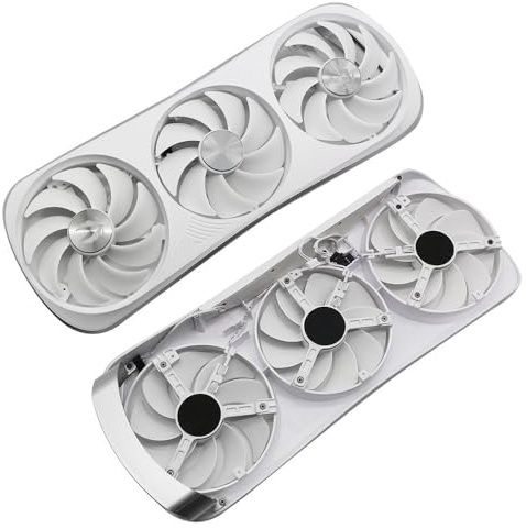ZCDYGHU 4PIN GPU RTX4080 RTX4090 Cooling Fan For ZOTAC RTX 4080 4090 for TRINITY OC WHITE Graphic Video Card Fans