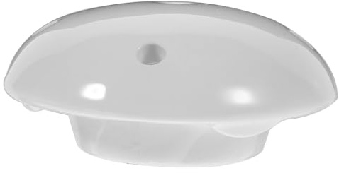 Hemobllo Tapón de Cerámica Diseño de Filtro de Cinco Agujeros para Urinario Accesorio Duradero que Previene Bloqueos y Neutraliza Olores en Baños