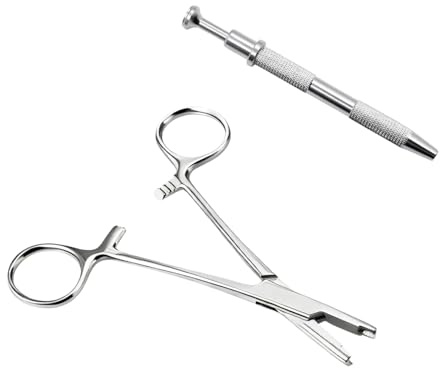 Pluvyze 1 Stück Alicates Para Piercing De Bolas Joyería Herramienta De Soporte Bolas Joyería Dacero Inoxidable Herramienta Perforación Acero Inoxidable Con Un agarrador