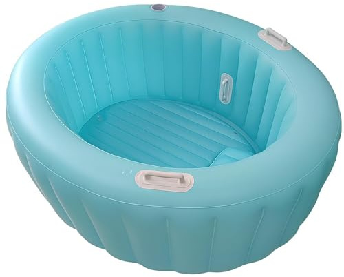 Premium Birth Tub, Birth Pool in Creamy Marshmallow Birthing Pool for Home Birth, Home Birth Tub, Multi-Functional Pool for Relaxation and Kids Swimming,Blue