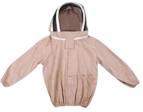 Imker-Schutzbekleidung Bienenzucht Kleidung Mesh Hut Atmungsaktive Zipper Halbe Körper Elastische Bündchen Bienen Schutz