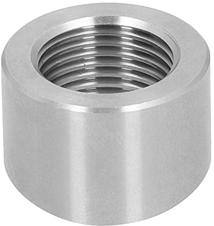 Tbest Sauerstoffsensor Spundkerbmutter M18x1,5 Gewinde Edelstahl Universeller, Langlebiger, Hochwertiger Ersatz für Auto-Fahrzeug-O2