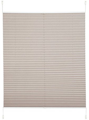 Plissee, my home, »Dahra«, Faltenstore, in Crush-Optik, Lichtschutz, Fixmaß, ohne Bohren