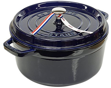 Cocotte redonda 26cm da Staub - Azul