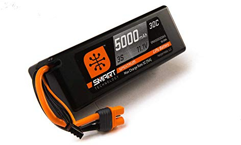 11,1 V 5000mAh 3S 30C Smart Hardcase LiPo-Akku: IC3
