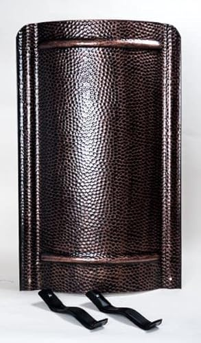 AdoroSol Vertriebs GmbH Ofenschirm gehämmert Kupfer 91x46cm