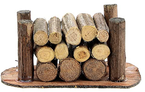 Holyart Holzstapel für die Selber-Bauen-Krippe