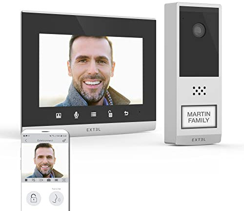 Extel - Visiophone connecté - sans fil, longue portée 350 mètres - Wave 2 - Extel - 720321