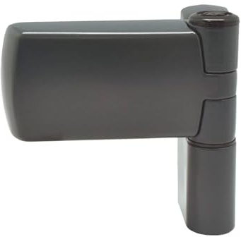 UPVC Door Flag Hinge Patriot Plus High Security 3D Adjustable PAS24 Anthracite Grey RAL7016 Flag Hinge 19MM