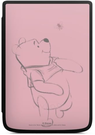 Coque pour liseuse Compatible avec Vivlio Touch HD Plus Etui pour liseuse Protection pour liseuse Winnie l'ourson Abeille Disney