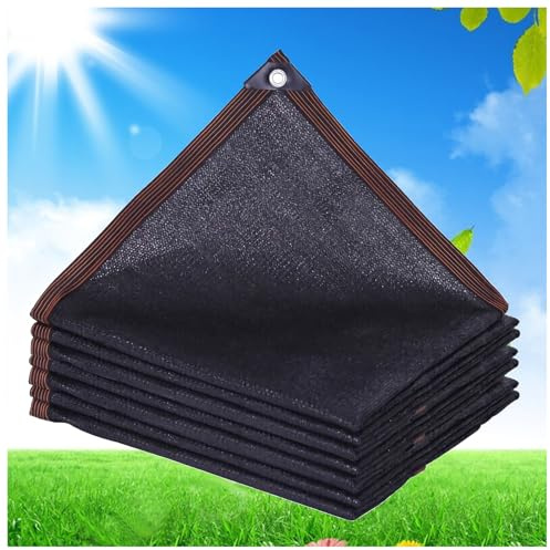 Sonnensegel 6x8 Meter Rechteckig Wasserdicht,Schattiernetz 50-65% UV Schutz für Terrasse, Atmungsaktiv Kühlend,für Gewächshaus Garten Balkon Pool und Terrasse