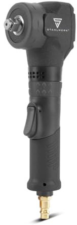 STAHLWERK Druckluft-Schlagschrauber DSS-7500 ST mit 407 Nm, 7.500 U/min und ½-Aufnahme pneumatischer Drehschlagschrauber | Druckluft-Schrauber | Winkel-Schlagschrauber mit Hochleistungs-Schlagwerk