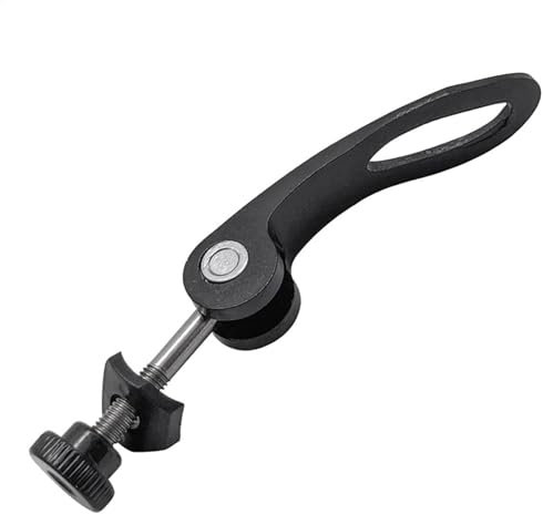 Pasador de liberación rápida para bicicletas – Abrazadera ligera de aleación de aluminio para tija de sillín | Cierre rápido, tornillo de sujeción para asiento de bicicleta, abrazadera de tubo de