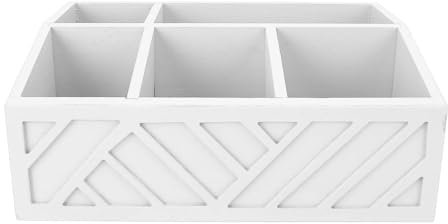 Oreilet Porte-sac de thé en Bois, Organisateur de Sachets de thé, Contenant de Rangement divisé pour Comptoir pour Fournitures de Boissons, Capsules de café, Tasses en Papier, Organisateur de (#2)