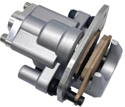 Conjunto de Pinza de Freno de Disco Trasero Compatible con ATV 700 700R YFM700 con Pastillas de Freno 2006 a 2012