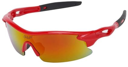 BUBEFSKD Lunettes De Sport Cyclisme Course À Pied Ski Protections Coupe-vent Vélo Route Soleil Pour Fille Garçon Sport Plein Air