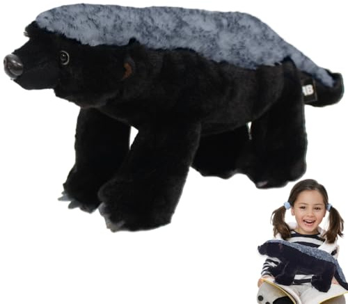 Generico Peluche Tasso del Miele – 50 cm | Giocattolo di Peluche Tasso del Miele | Peluches Kawaii Realistico da Abbracciare per Decorazione Casa, Regali, Collezioni e