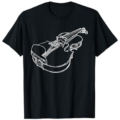 Instrument à Cordes pour Violon Violon T-Shirt