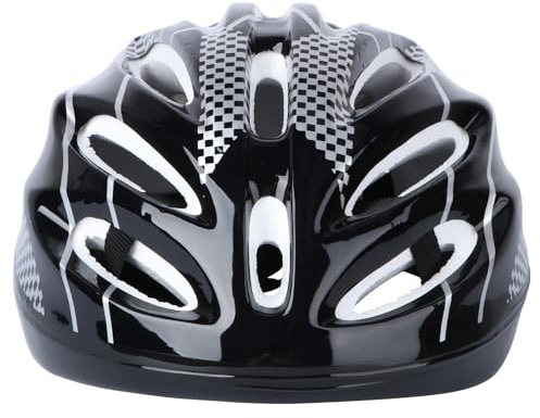 Casque de Vélo de Sécurité Noir en Mousse pour Tête 58-62 Cm | Usage Extérieur, Respirant et Faible Résistance, Taille L, Couverture Unitaire
