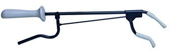 Greifzange Metall, ca. 40cm grau