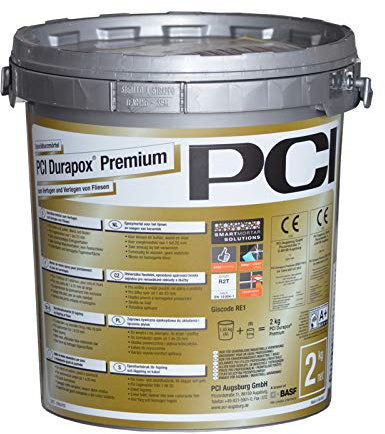 PCI Durapox Premium Reaktionsharz-Mörtel (2 kg, Hellgrau)