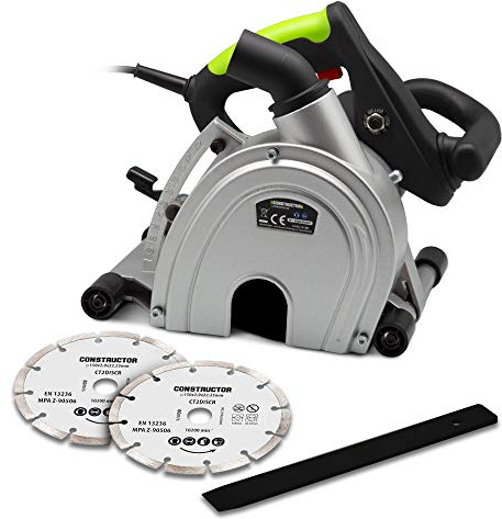 Rainureuse 1700W - 2 disques diamant de 150mm - Constructor