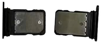 Reemplazo del Adaptador de Soporte de la Bandeja de la Tarjeta SIM Compatible con Google Pixel 6 Pro 6.7 Black