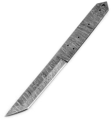 Damast Klinge Handgeschmiedete Damast Rohling Damascus blank blade 6022EA