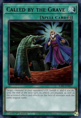 Kallad av The Grave (UR) - RA01-EN057 - Ultra Rare - 1:a upplagan