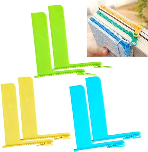 Lesezeichen Personalisiertes, Forreen 6 Stück 3D Stereo Kreatives Lesezeichen Bookmark Papier Lesezubehör Geschenke für Lehrer Buchliebhaber Leser Freunde Studenten Mädchen