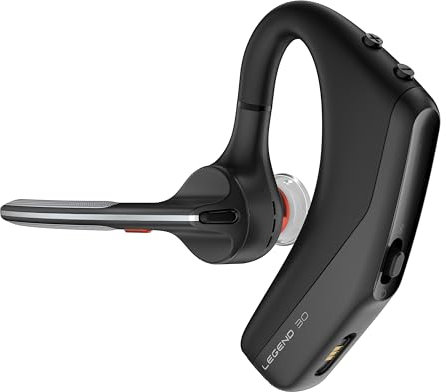 POLY Voyager Legend 30 Casque Customer Special 1 Bluetooth monaural - Connectez-Vous à Votre PC, Mac, Tablette ou téléphone Portable - Annulation du Bruit - Noir