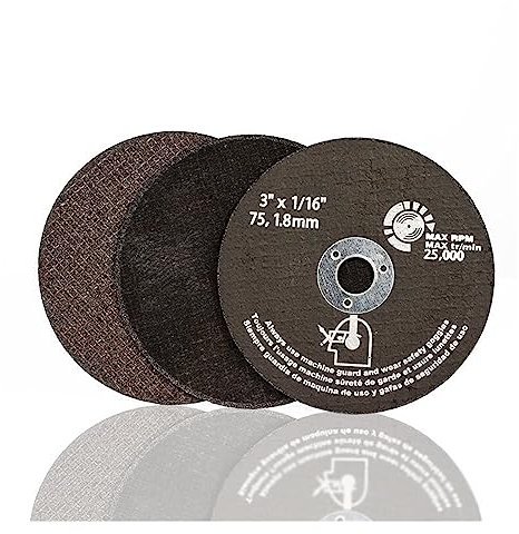 Disco da taglio in fibra diametro 75 mm lama for for smerigliatrice angolare taglio pietra piastrelle disco circolare Metel(75x1.8x9.75,10pcs)
