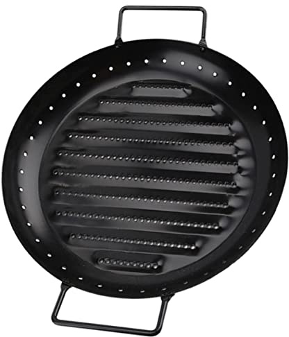 LOORGVEL Plaque de Cuisson Antiadhésive pour Barbecue Outil de Cuisson Extérieur et Pratique pour Camping et Repas Plein Air